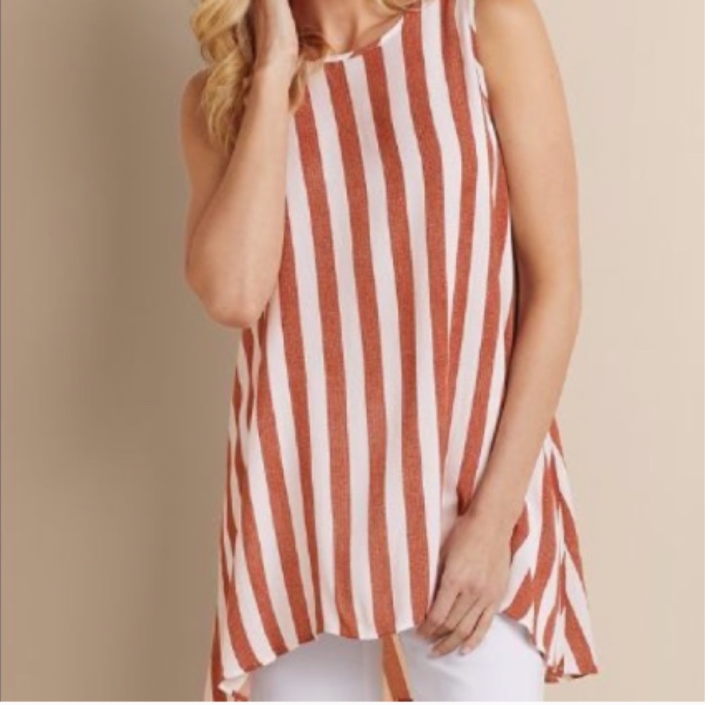 Soft Surroundings Cabana Tank Top